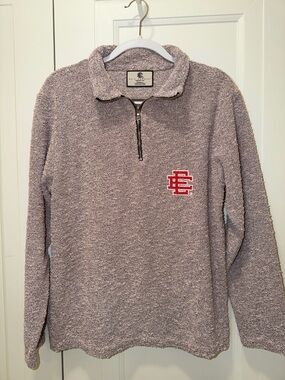 Eric Emmanuel Boucle Quarter Zip Sweatshirt